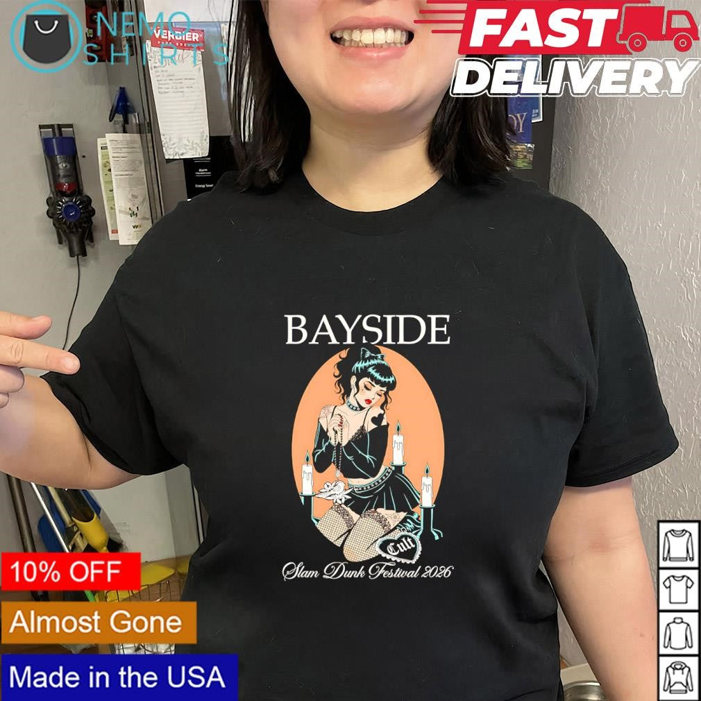 Bayside Cult Slam Dunk Festival 2026 shirt