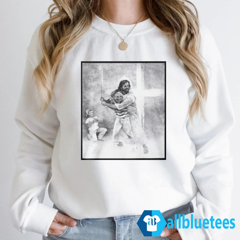 Be A Power Hitter With Jesus Shirt