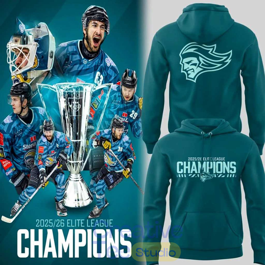Belfast Giants Elite League Champions 2026 Special Hoodie