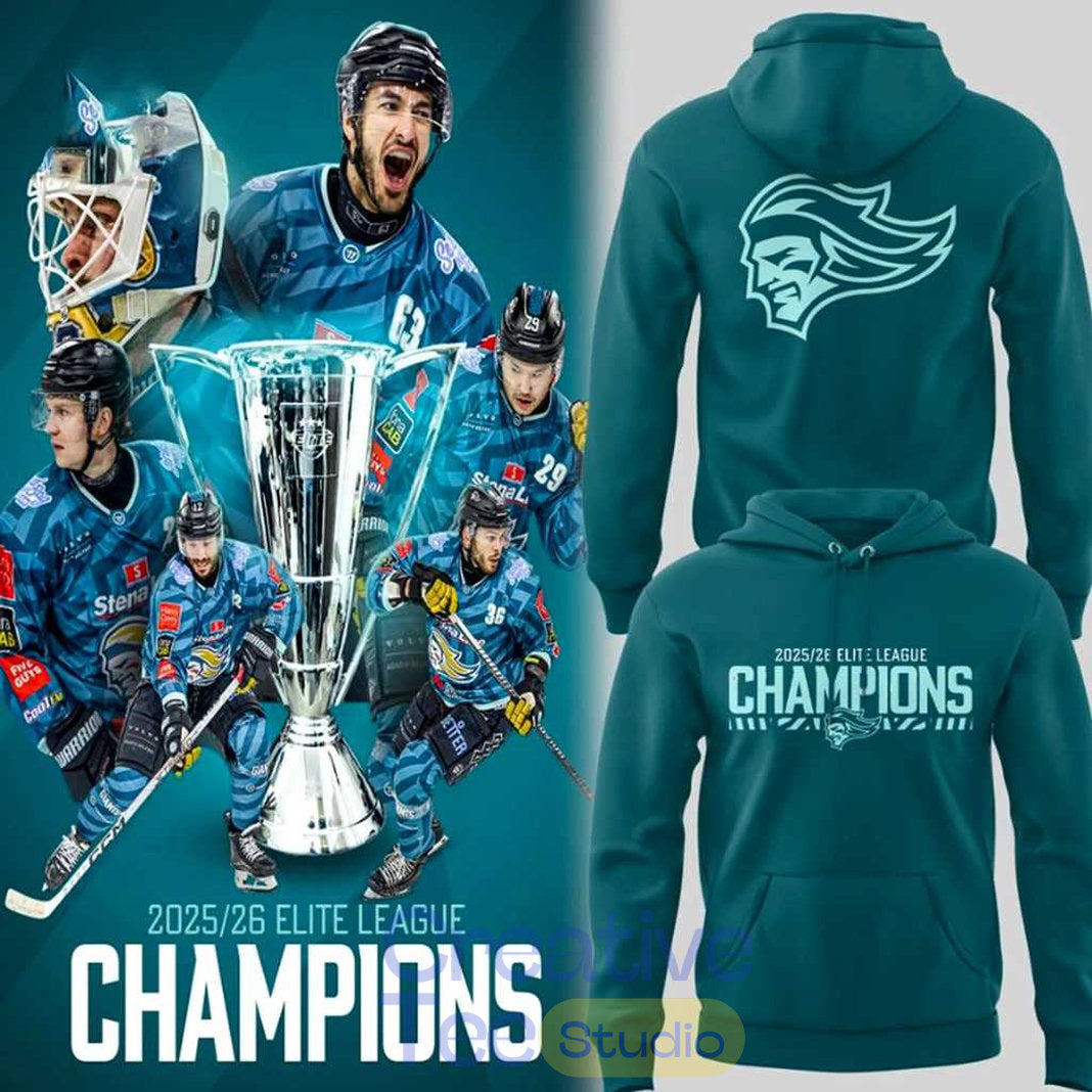 Belfast Giants Elite League Champions 2026 Special Hoodie