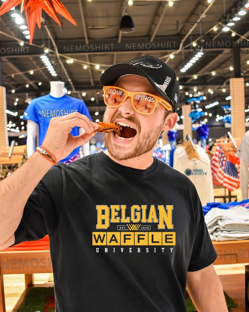 Belgian Waffle university est 2026 shirt