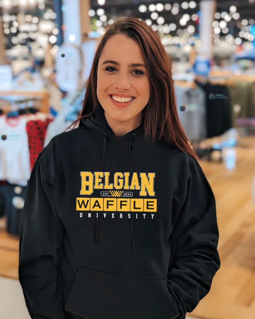 Belgian Waffle university est 2026 shirt