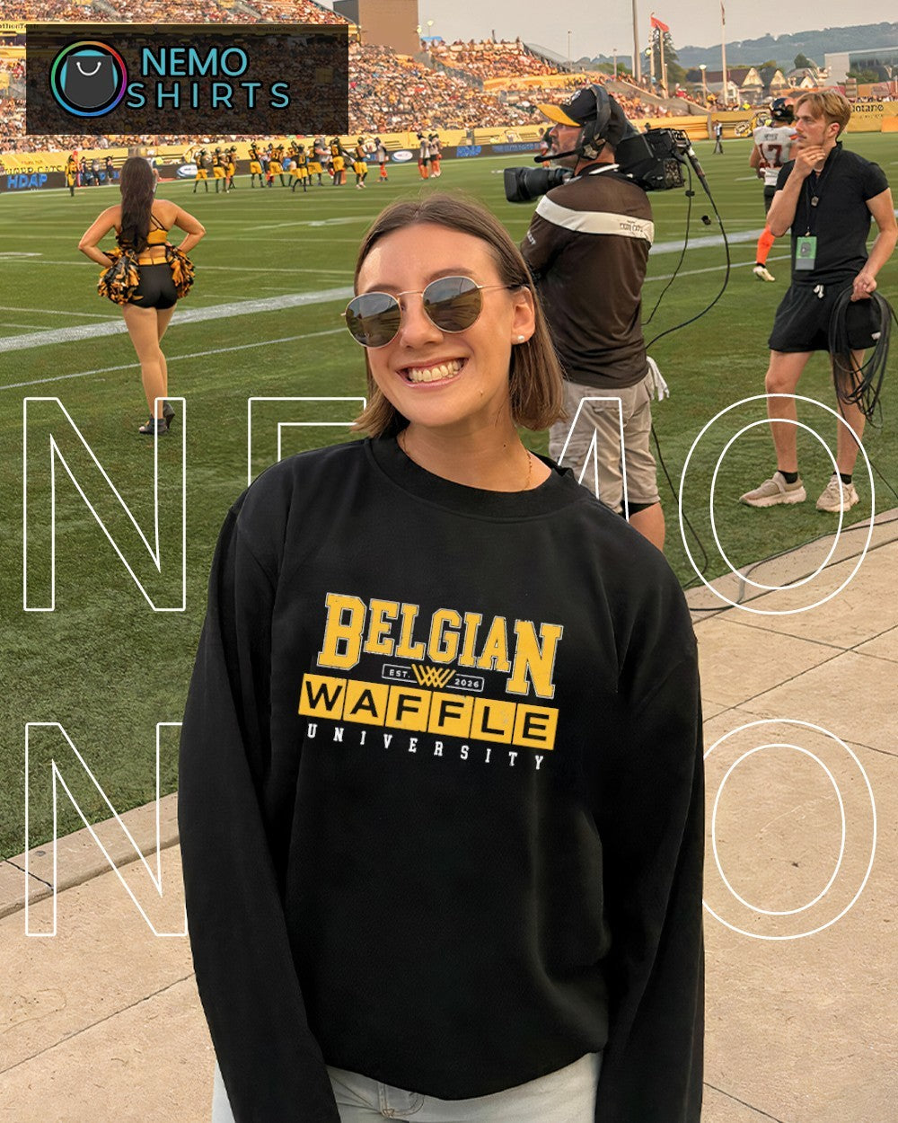Belgian Waffle university est 2026 shirt