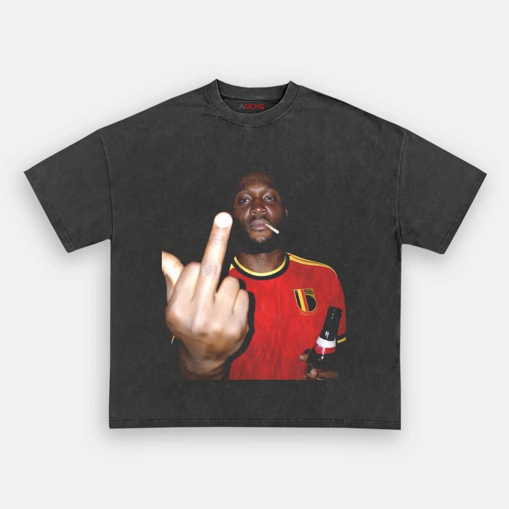 Belgium Football Team Lukaku Drunk Smoke Shirt