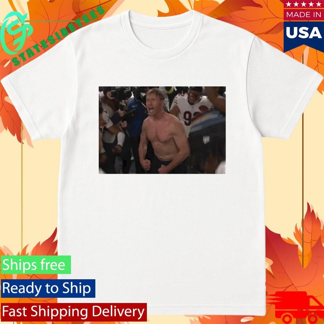 Ben Johnson Take Off shirt Bears Coach Shirt