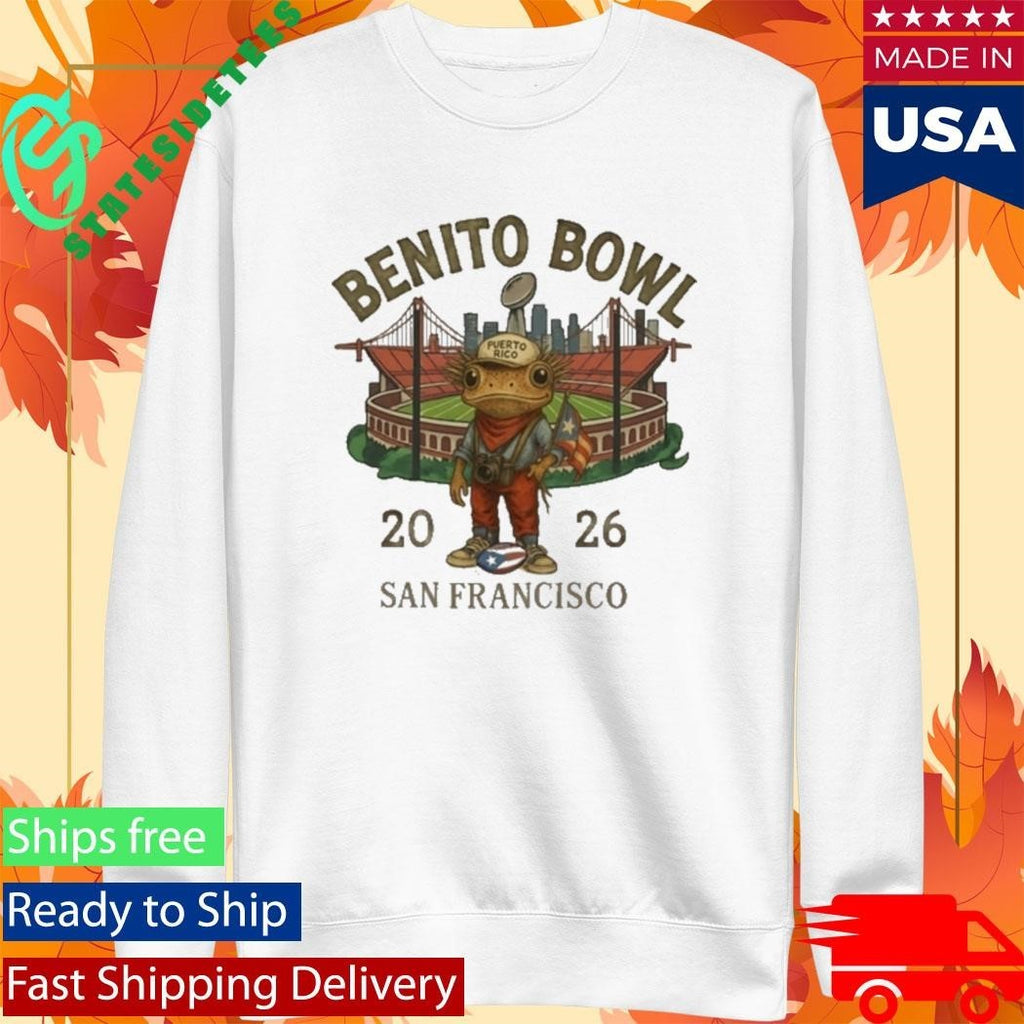 Benito Bowl Puerto Rico Coqui Frog Shirt