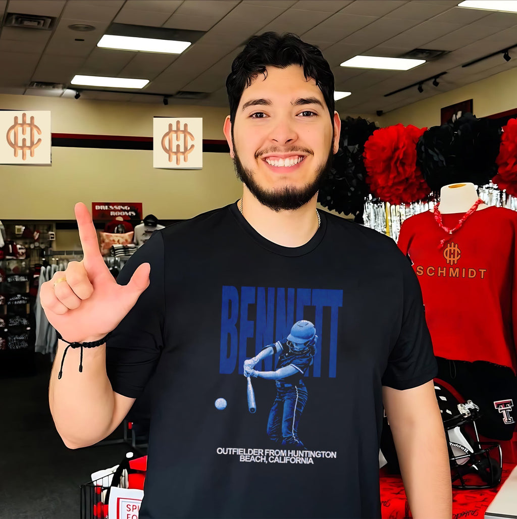 Bennett Outfielder from Huntington Beach California shirt