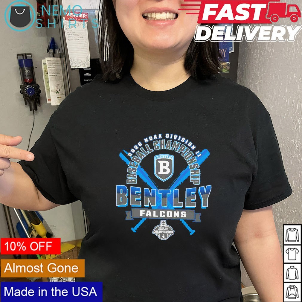 Bentley Falcons 2026 NCAA DII baseball championship shirt