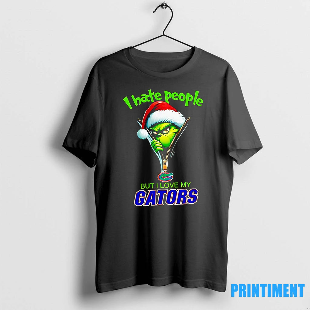 Best Grinch I Hate People But I Love My Florida Gators Merry Christmas Tshirts Sweater