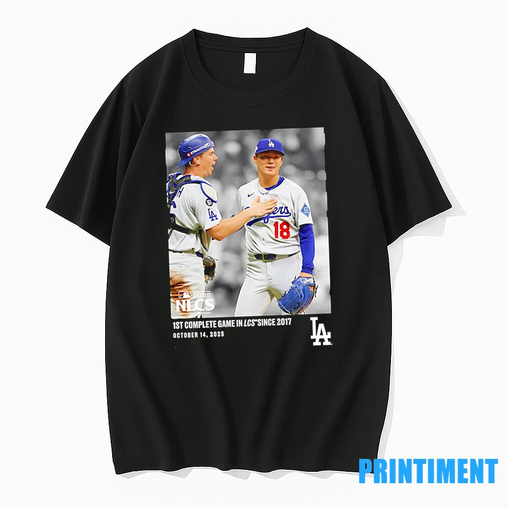 Best Los Angeles Dodgers Yoshinobu Yamamoto 1st Complete Game In Lcs Since 2017 Tshirts Sweater