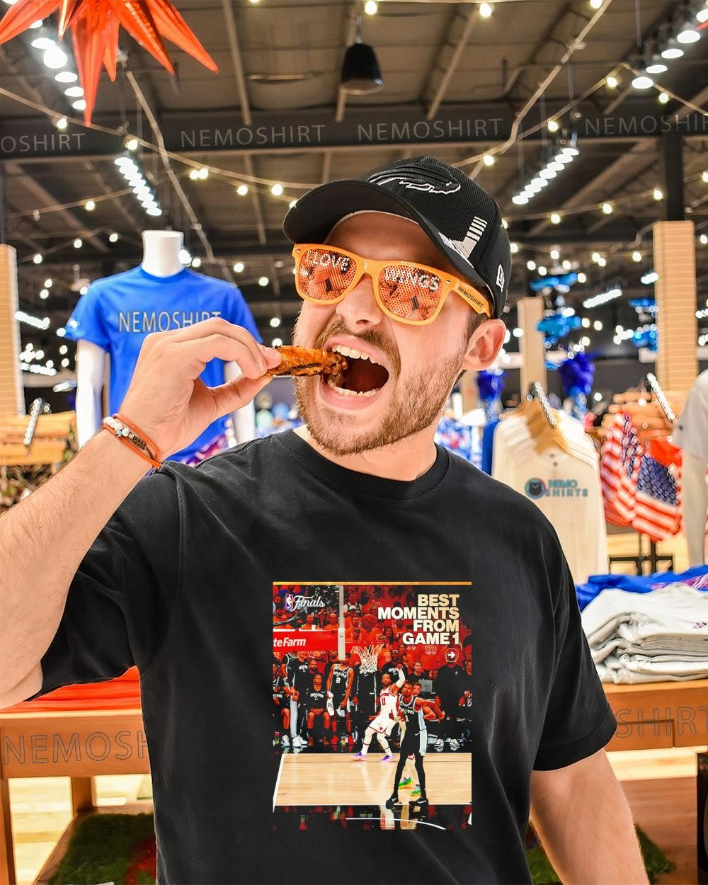 moments from Game 1 San Antonio Spurs 2026 NBA Finals shirt