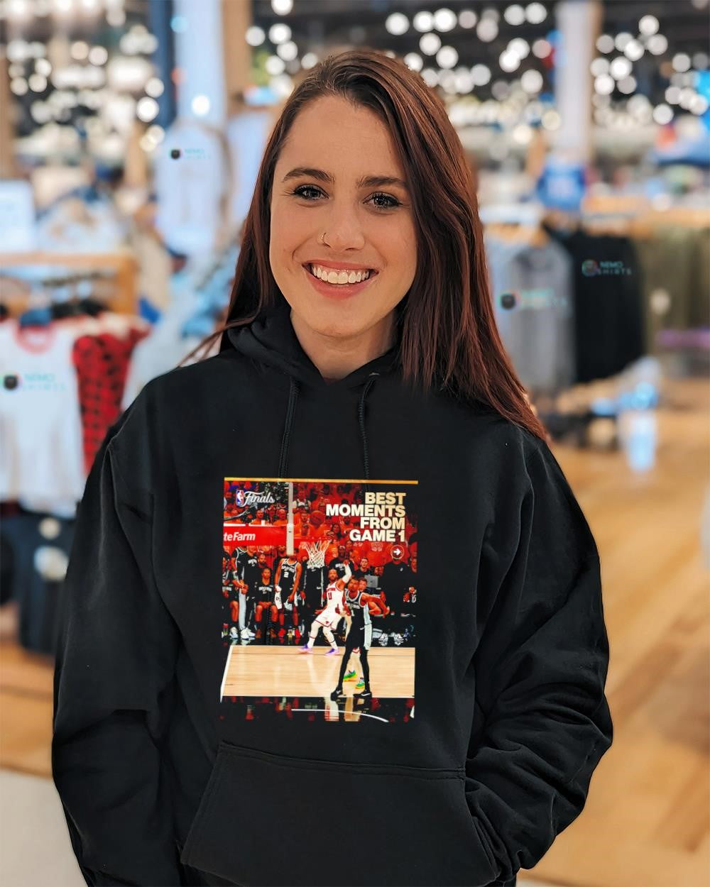 moments from Game 1 San Antonio Spurs 2026 NBA Finals shirt
