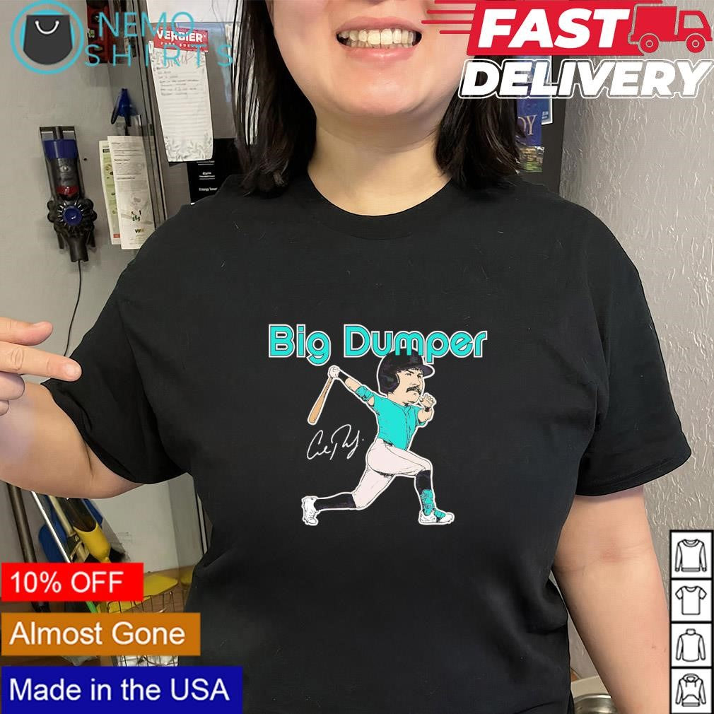 Big Dumper Cal Raleigh Seattle Mariners player signature shirt