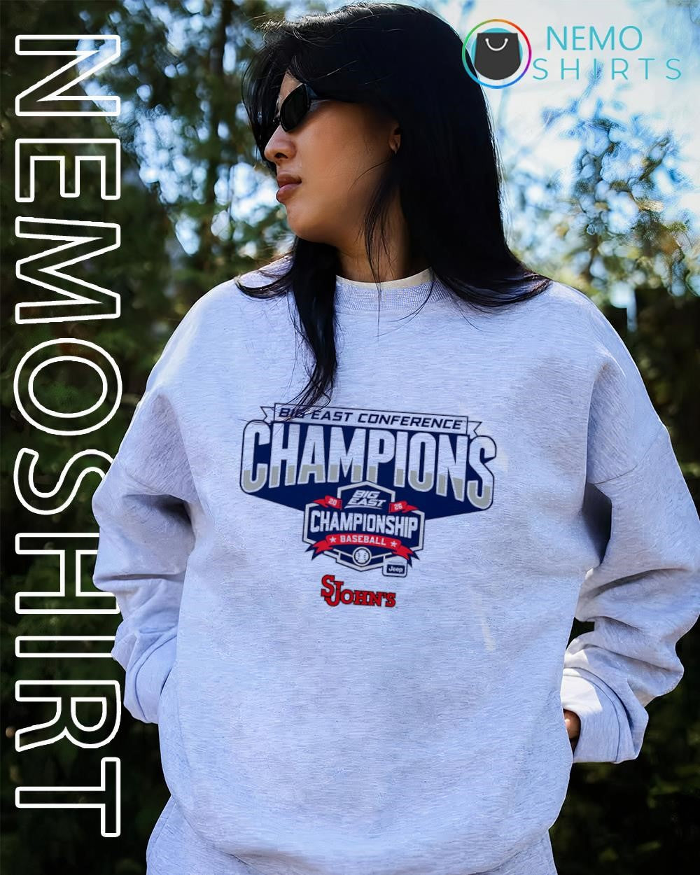 Big East Conference Champions St. John’s Baseball logo shirt