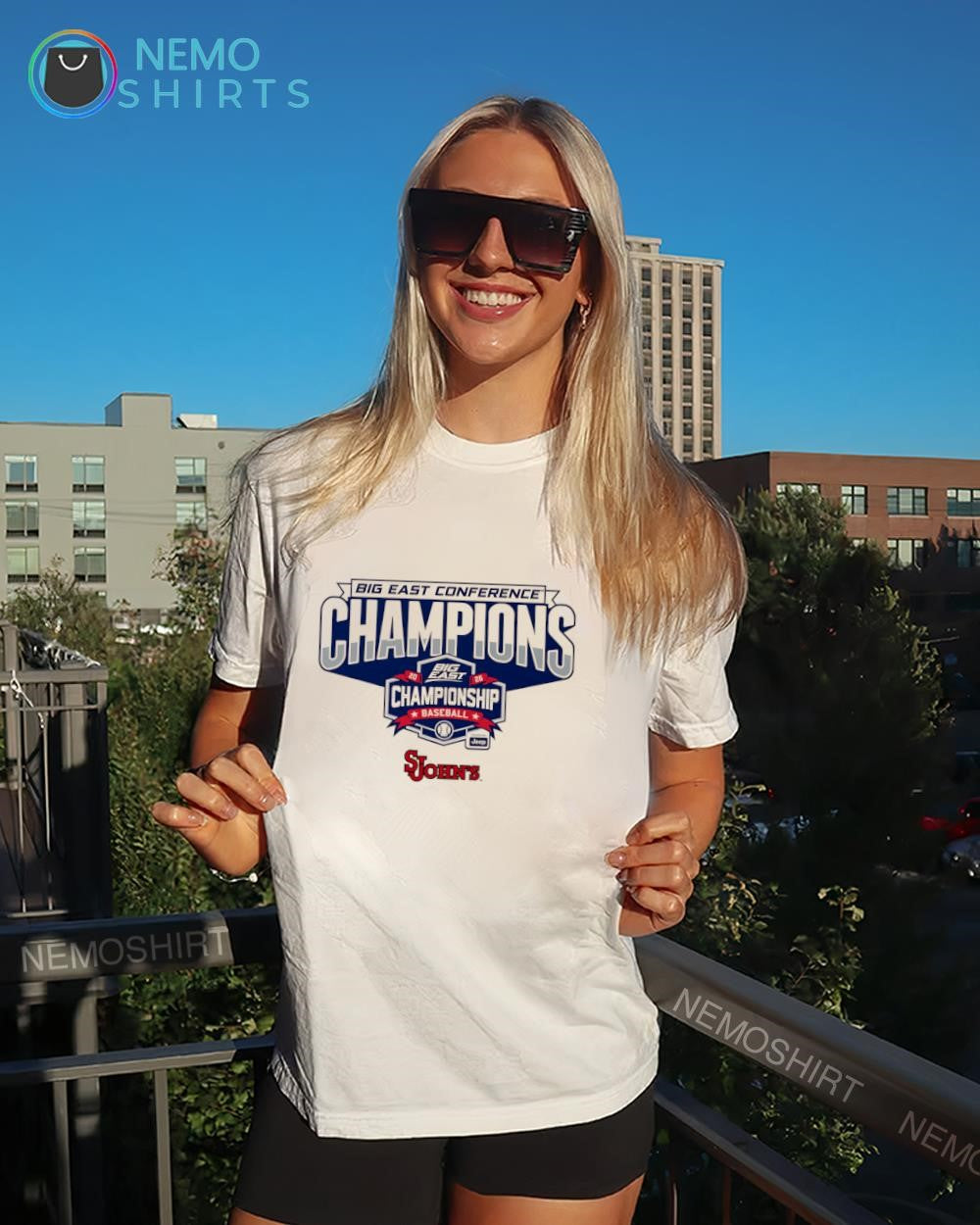 Big East Conference Champions St. John’s Baseball logo shirt
