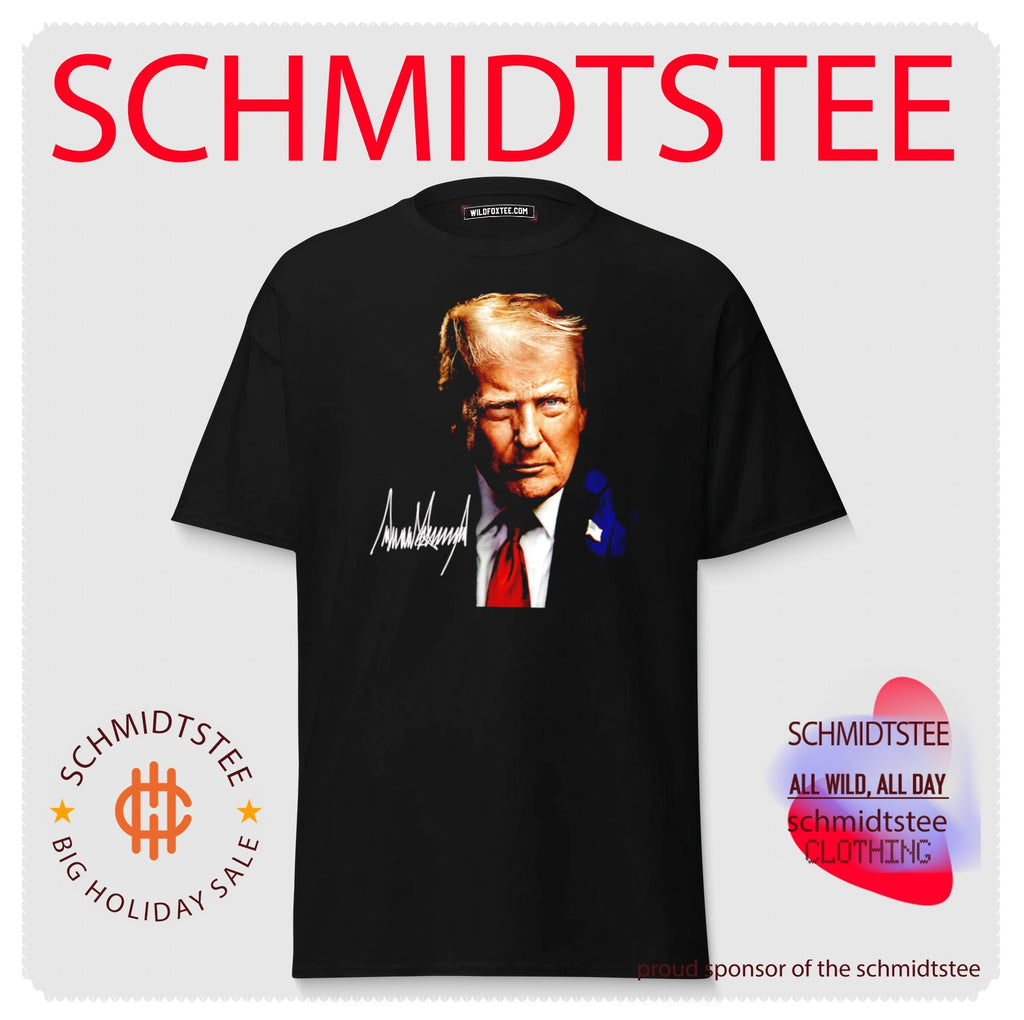 Big Trump Face signature shirt