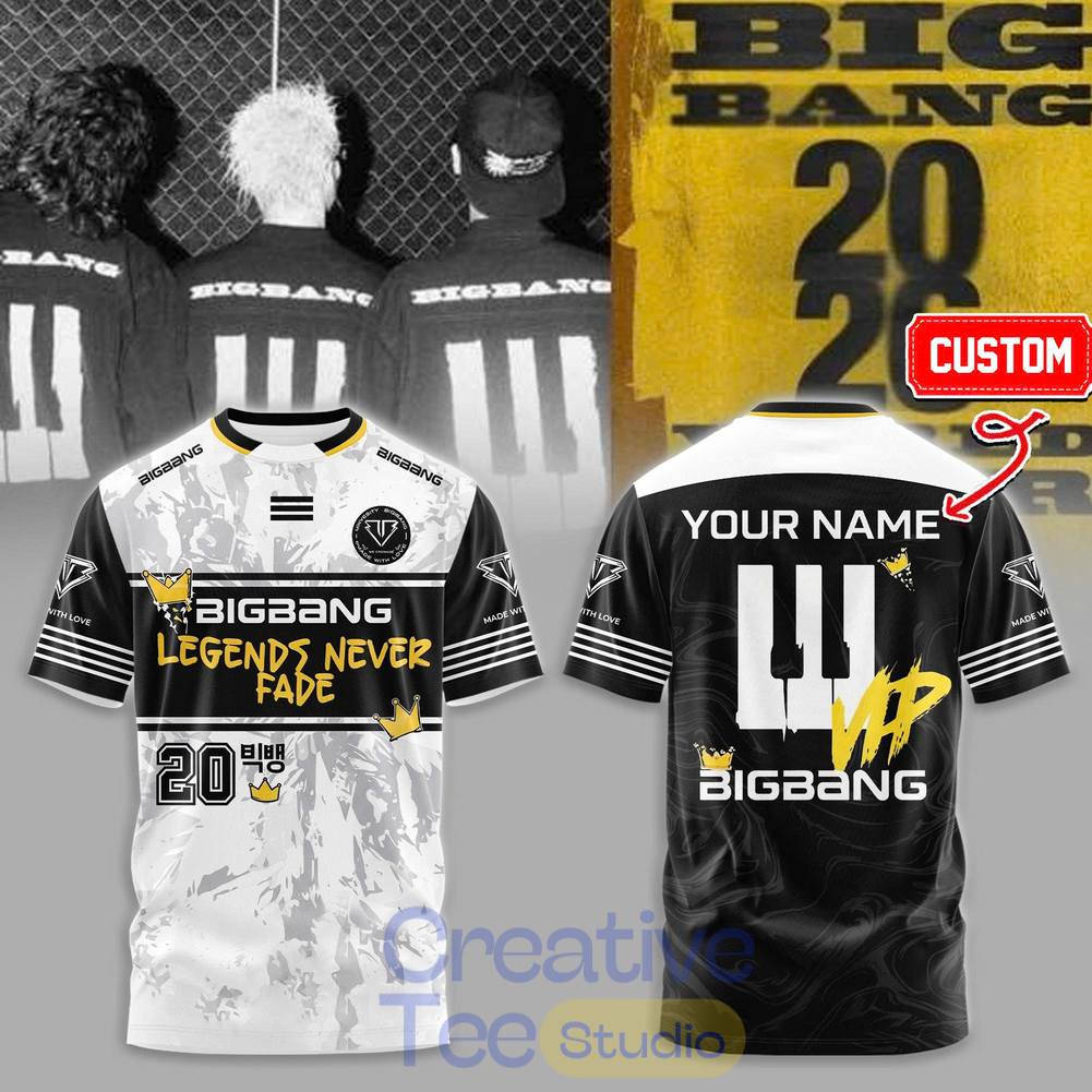 BigBang 20th Anniversary World Tour 26 T-Shirt