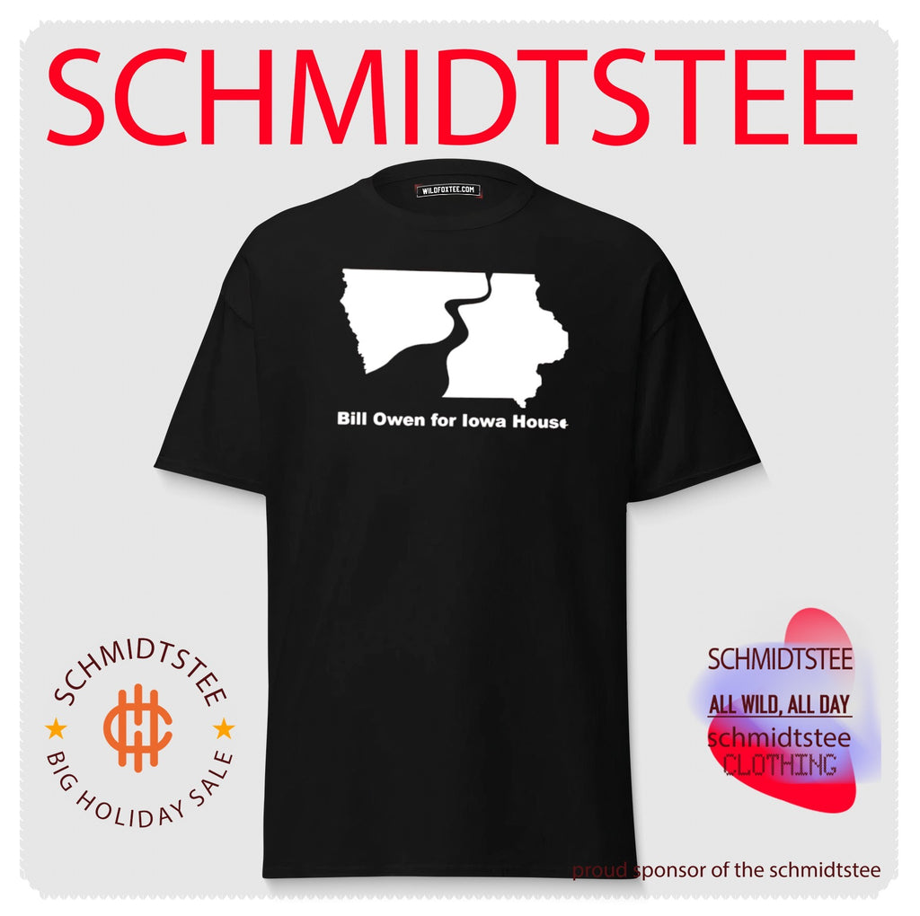 Bill Owen for Iowa House State Outline campaign shirt