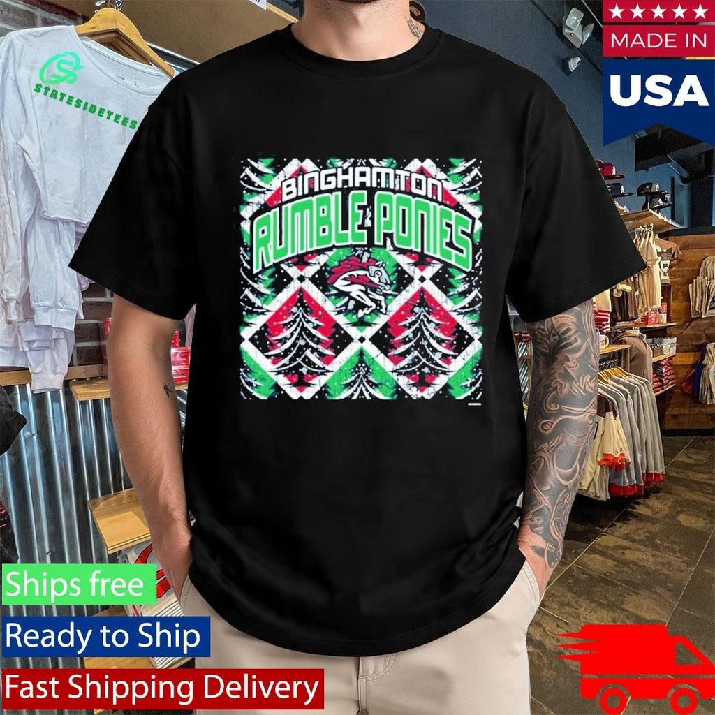 Binghamton Rumble Ponies Christmas 2025 Shirt
