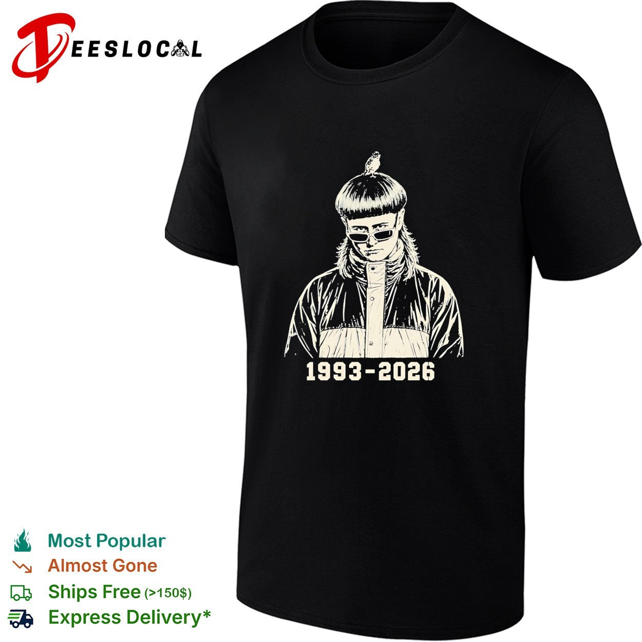 Bird on Tree Oliver head Love Tees 1993 2026 RIP shirt