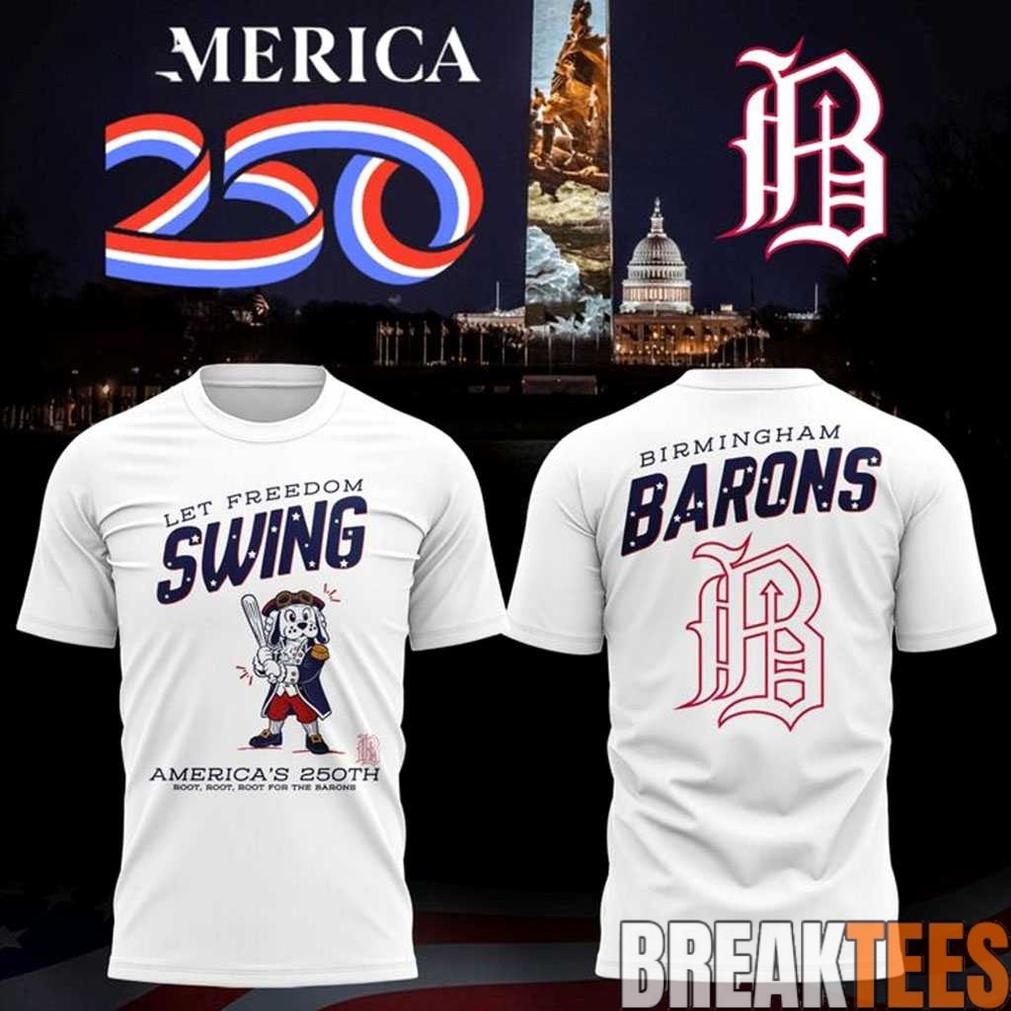 Birmingham Barons 2026 250th Anniversary of America’s Shirt