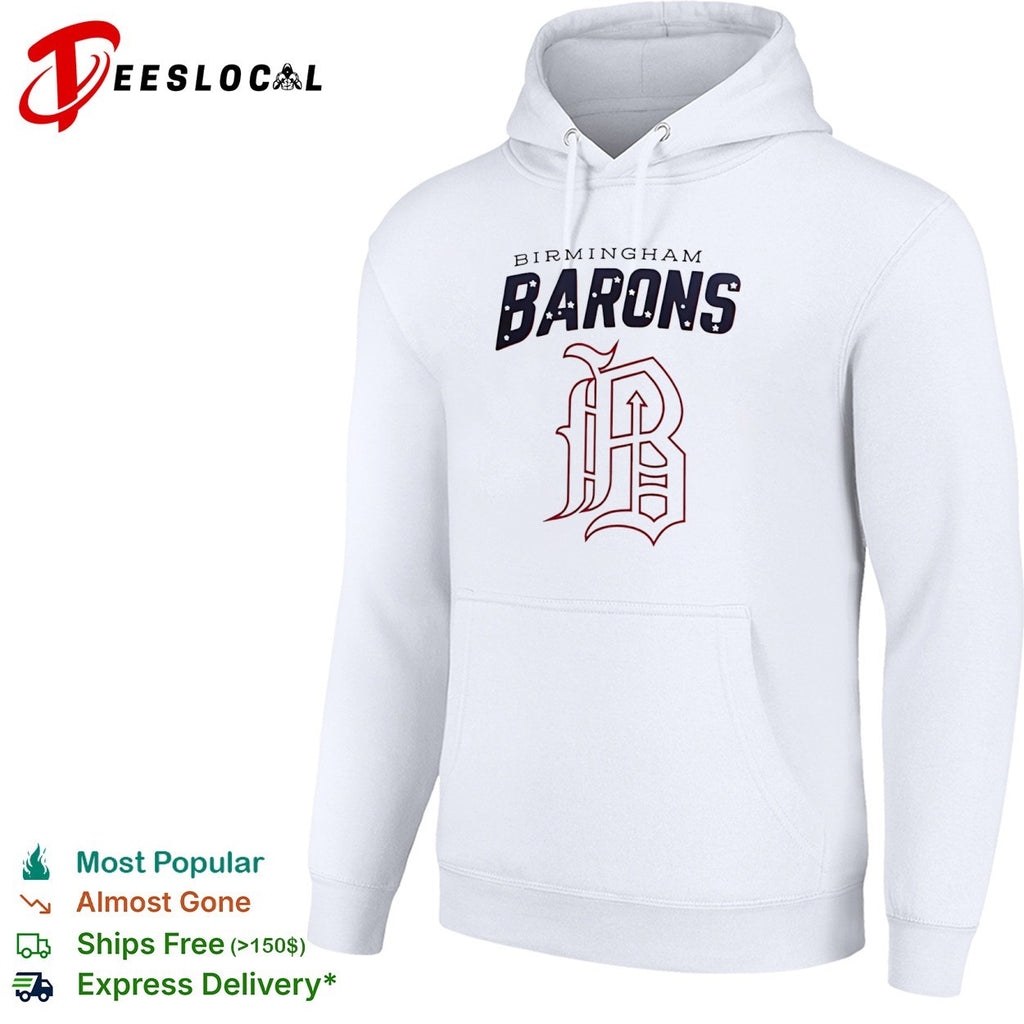 Birmingham Barons B logo shirt