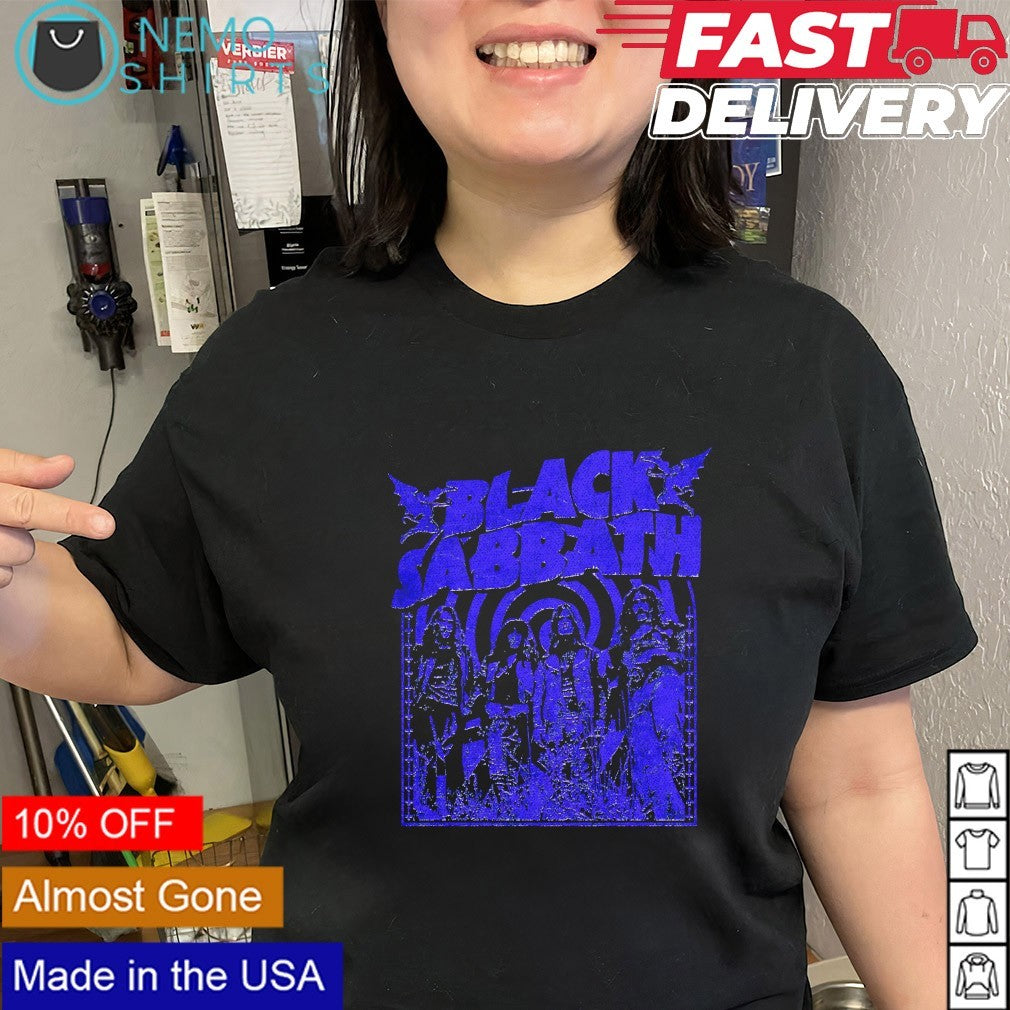 Black Sabbath band merchandise graphic shirt