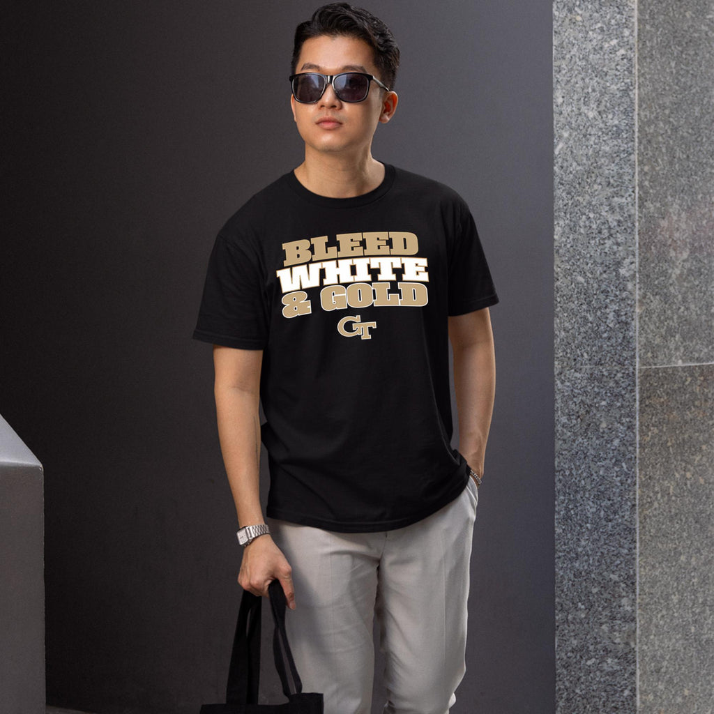 Bleed White And Gold Shirt