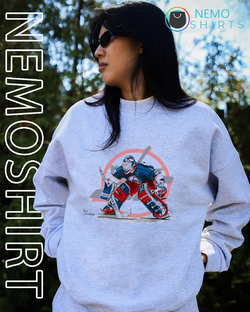 Bob Essensa Winnipeg Jets legend player shirt