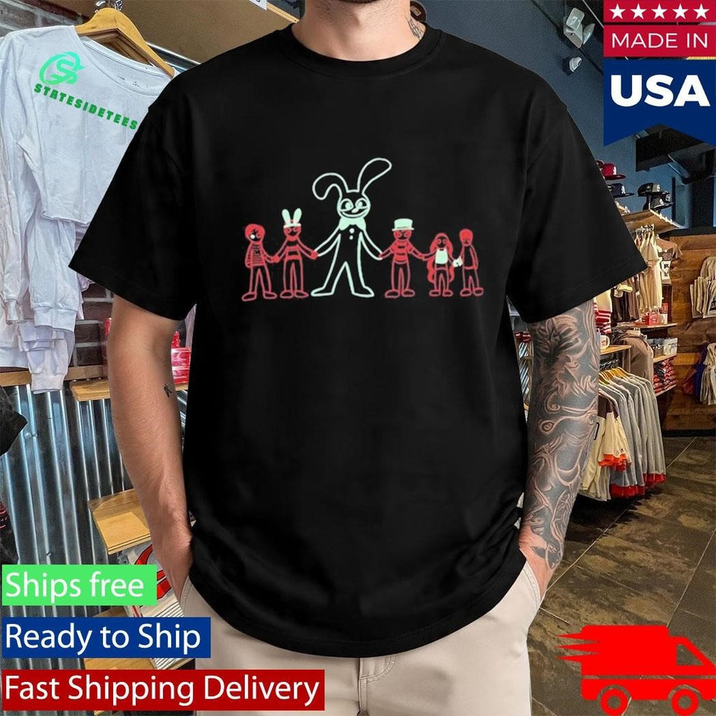 Bonnyjlox Rabbit Glows In The Dark Shirt