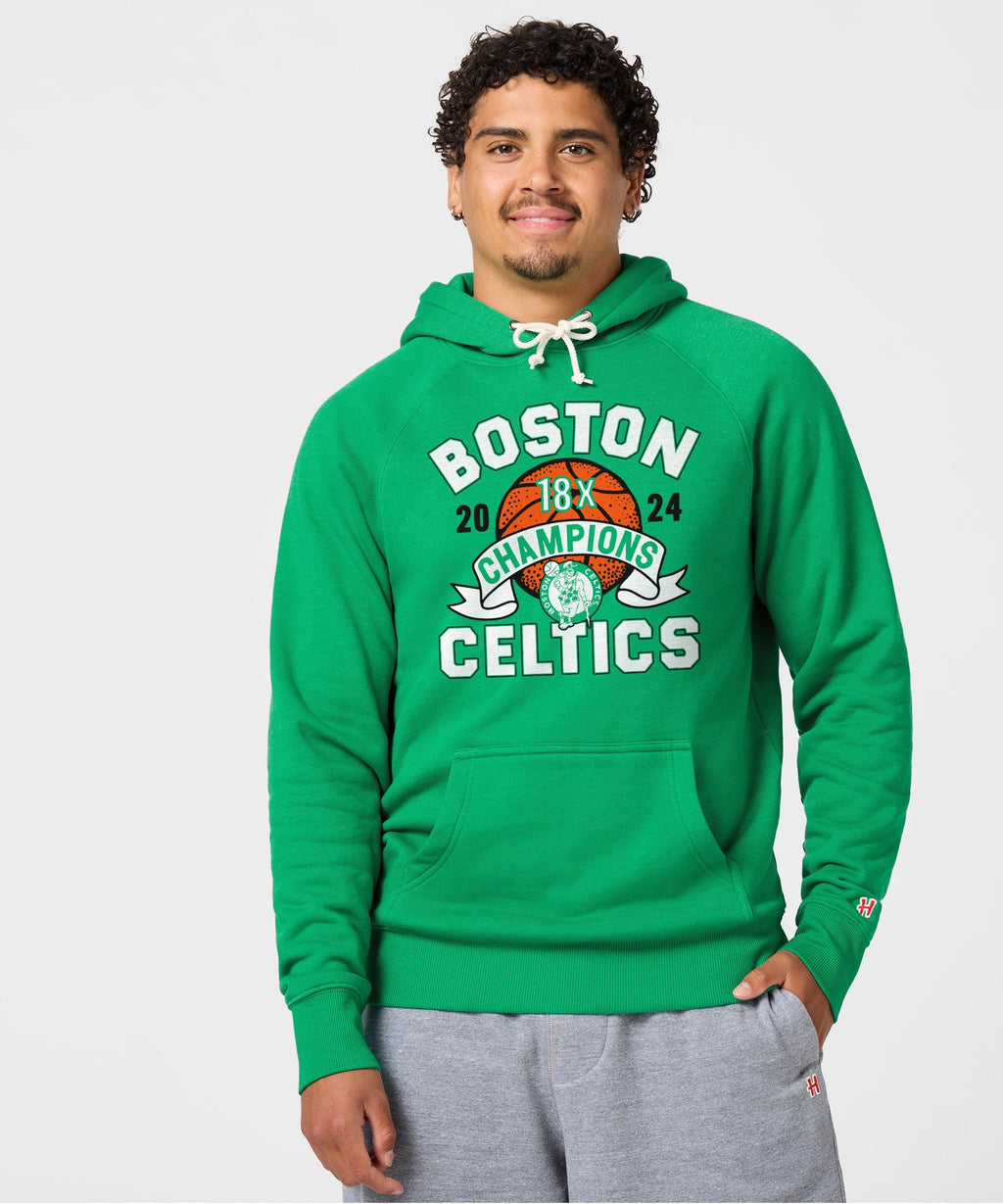 Boston Celtics 2024 18 Time Champions Hoodie