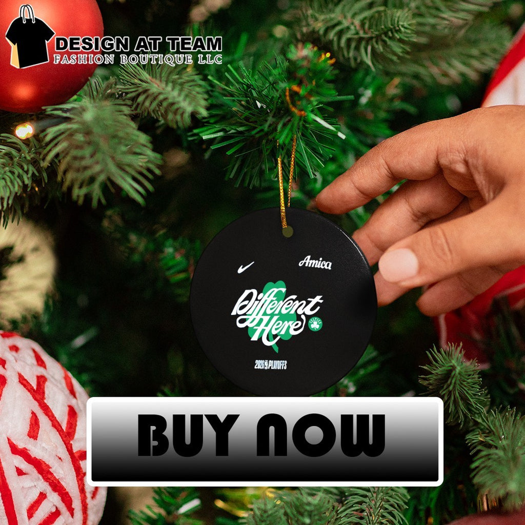 Boston Celtics Different Here 2026 Playoffs NBA Amica shirt