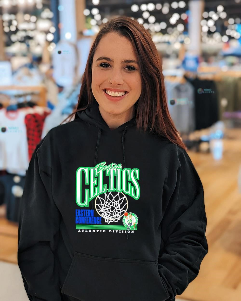 Boston Celtics Eastern Conference Atlantic Division logo shirt