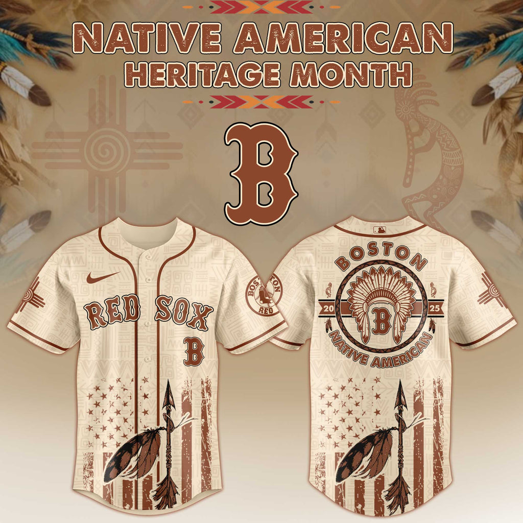 Boston Red Sox Native American Heritage Month Jersey 2025