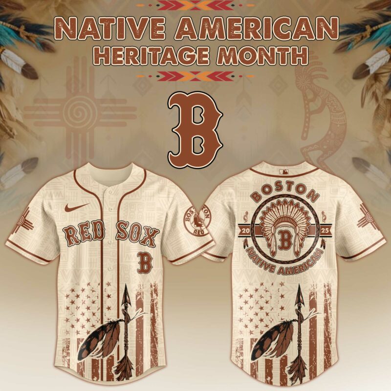 Boston Red Sox Native American Heritage Month Jersey 2025