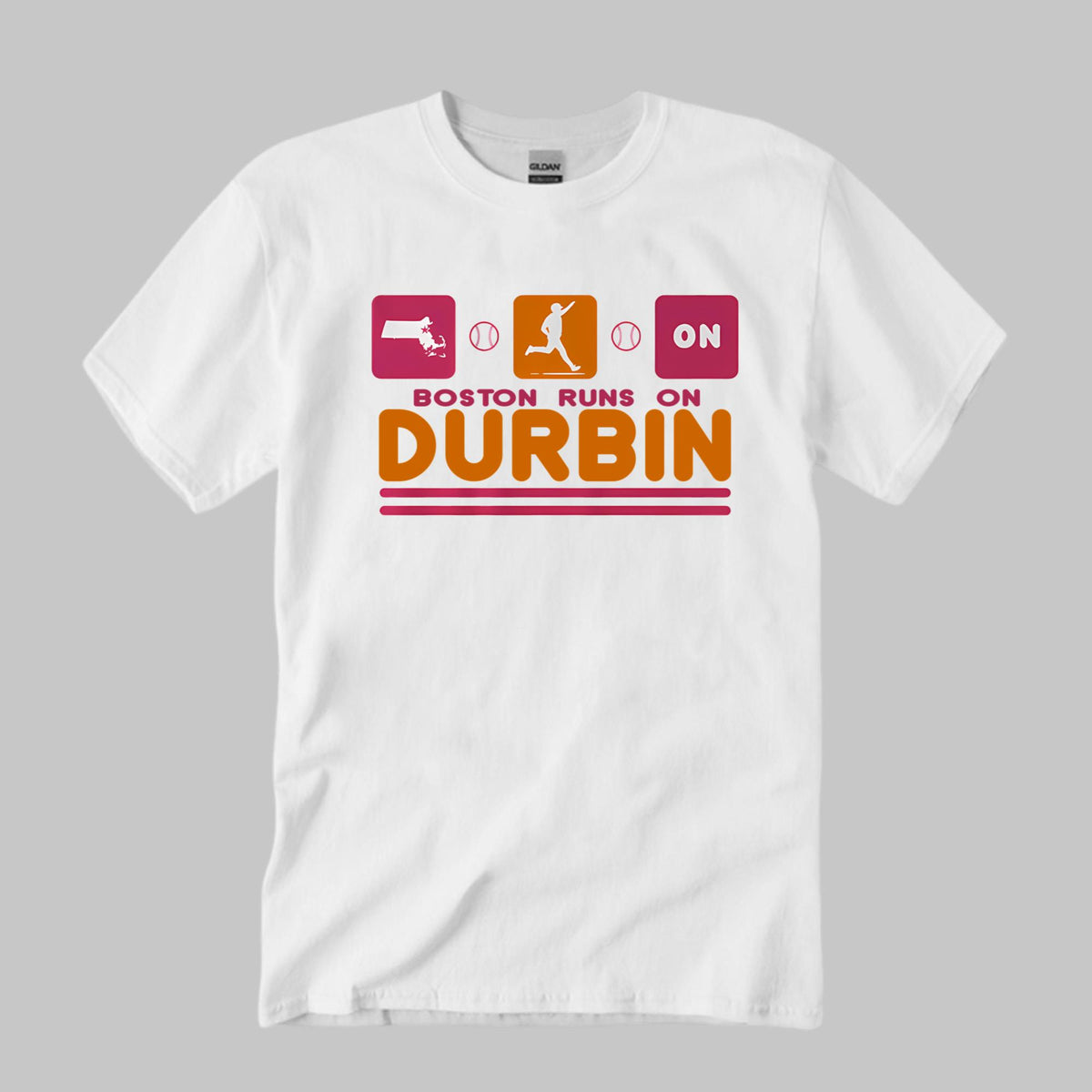 Boston Runs On Durbin Shirt