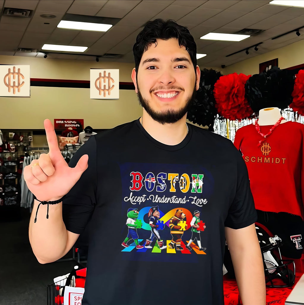 Boston Sports accept understand love mascot shirt