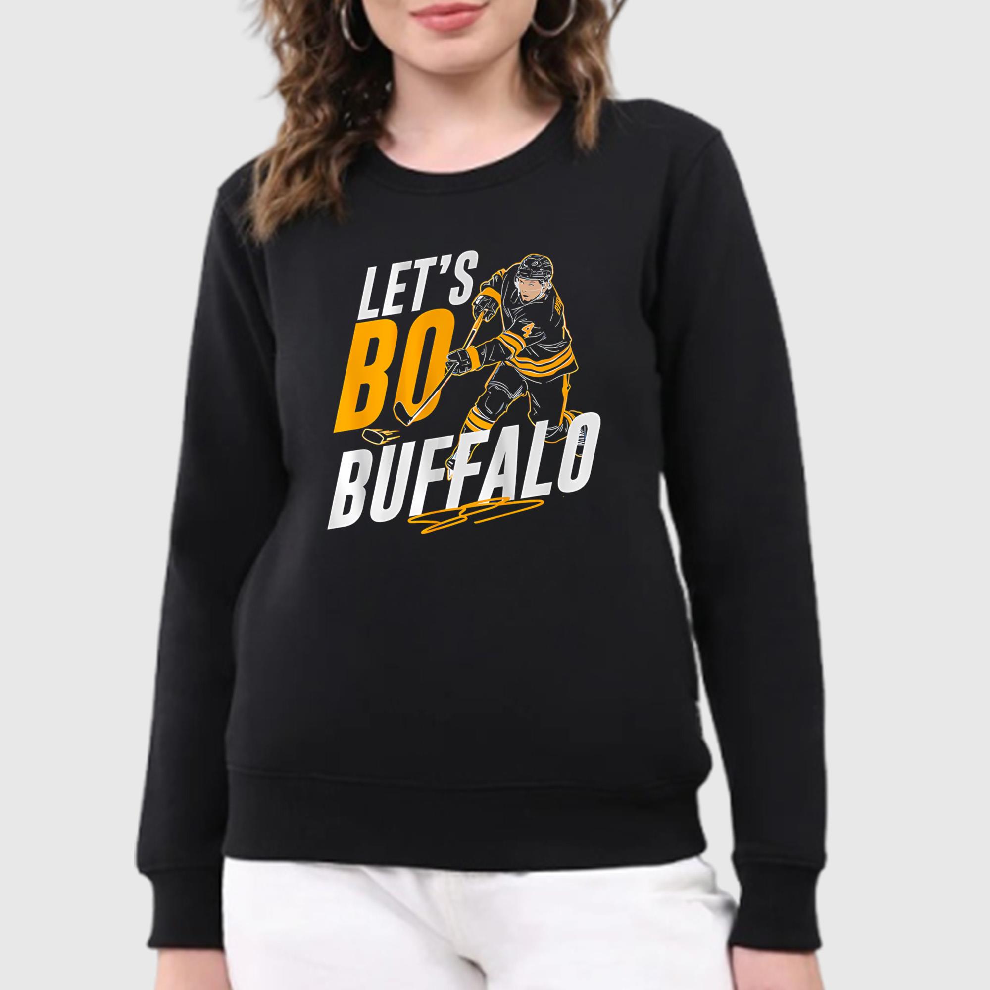 Bowen Byram Let’s Bo Buffalo Shirt