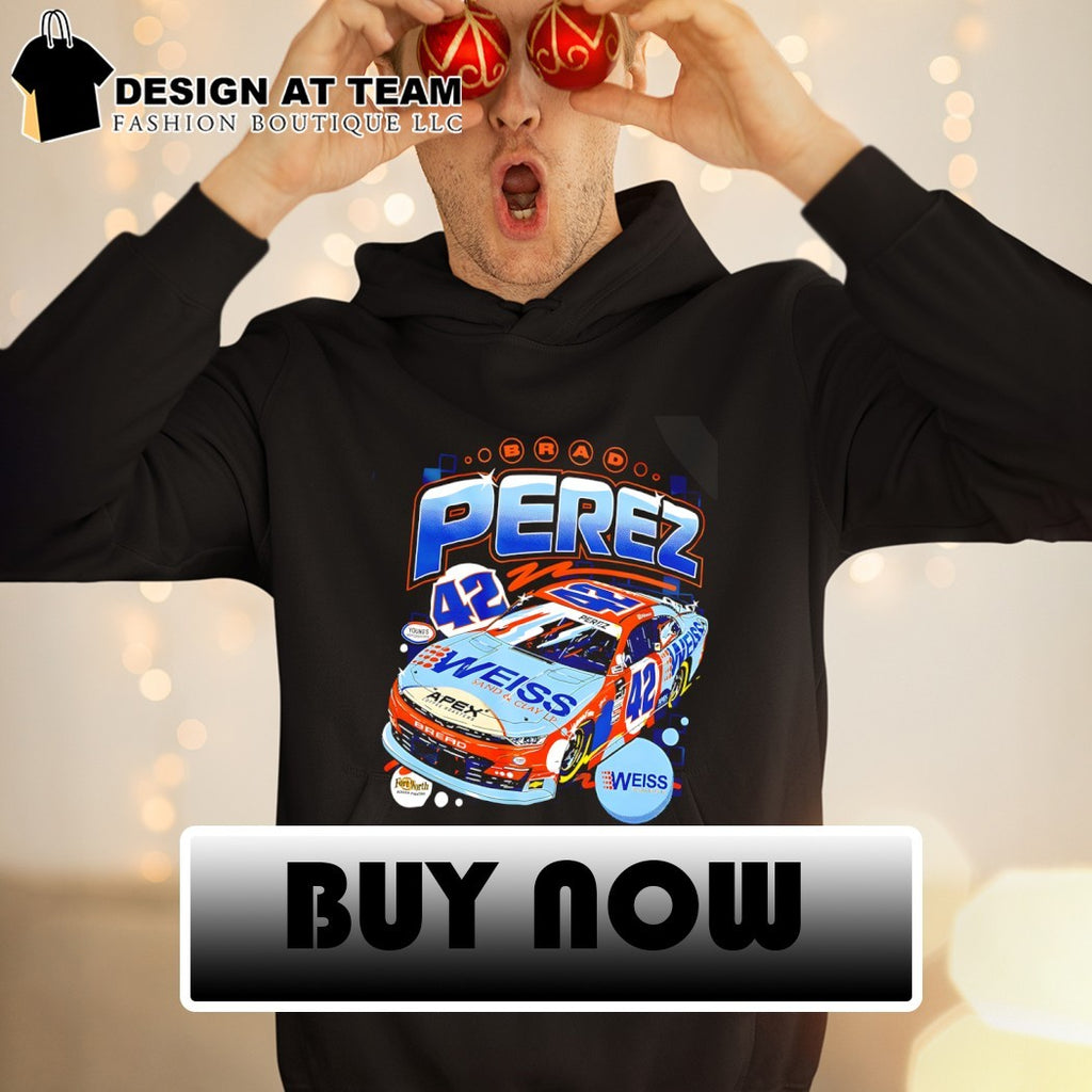 Brad Perez x Weiss Sand & Clay Nascar 42 shirt