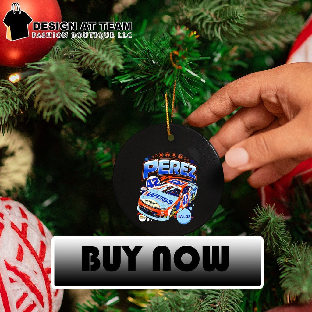 Brad Perez x Weiss Sand & Clay Nascar 42 shirt