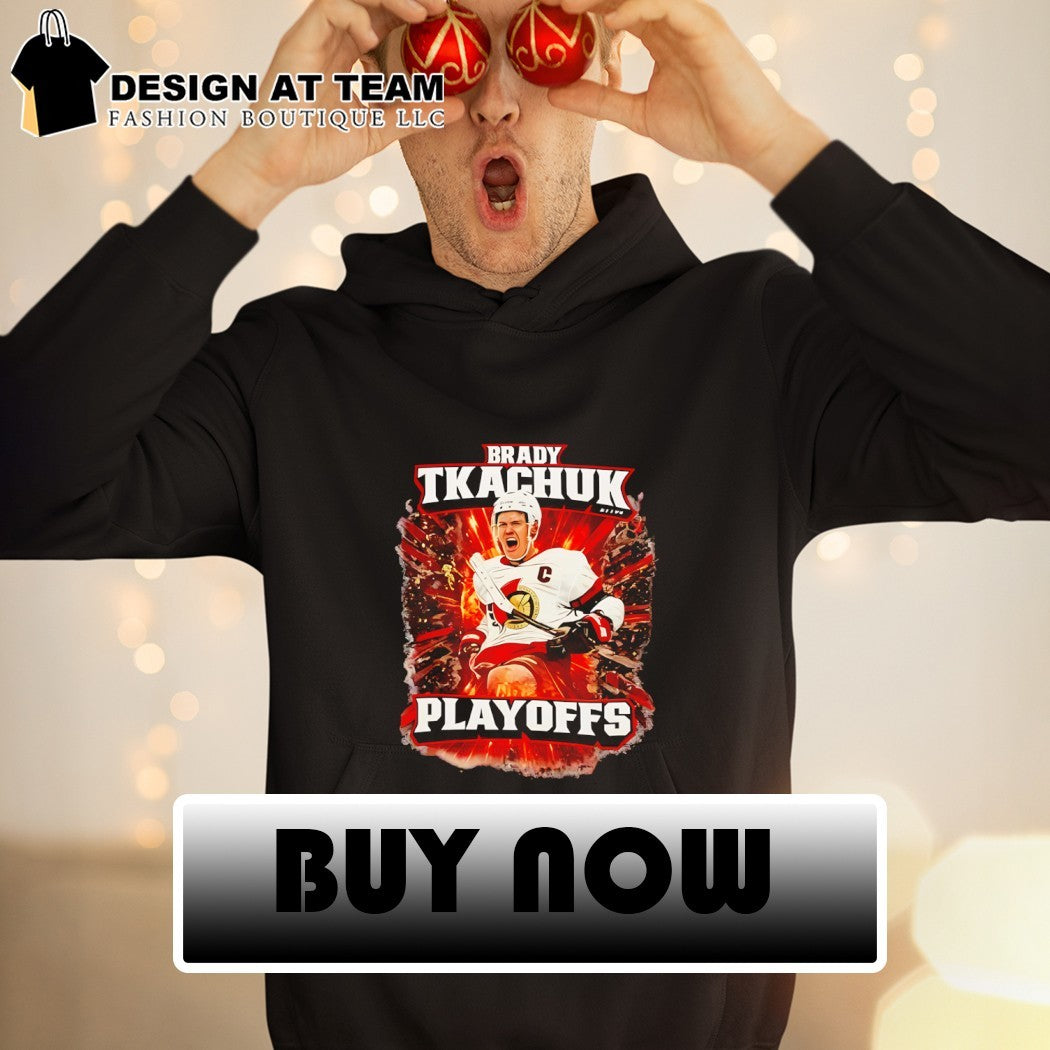 Brady Tkachuk Ottawa Senators NHL Hockey Playoffs 2026 shirt