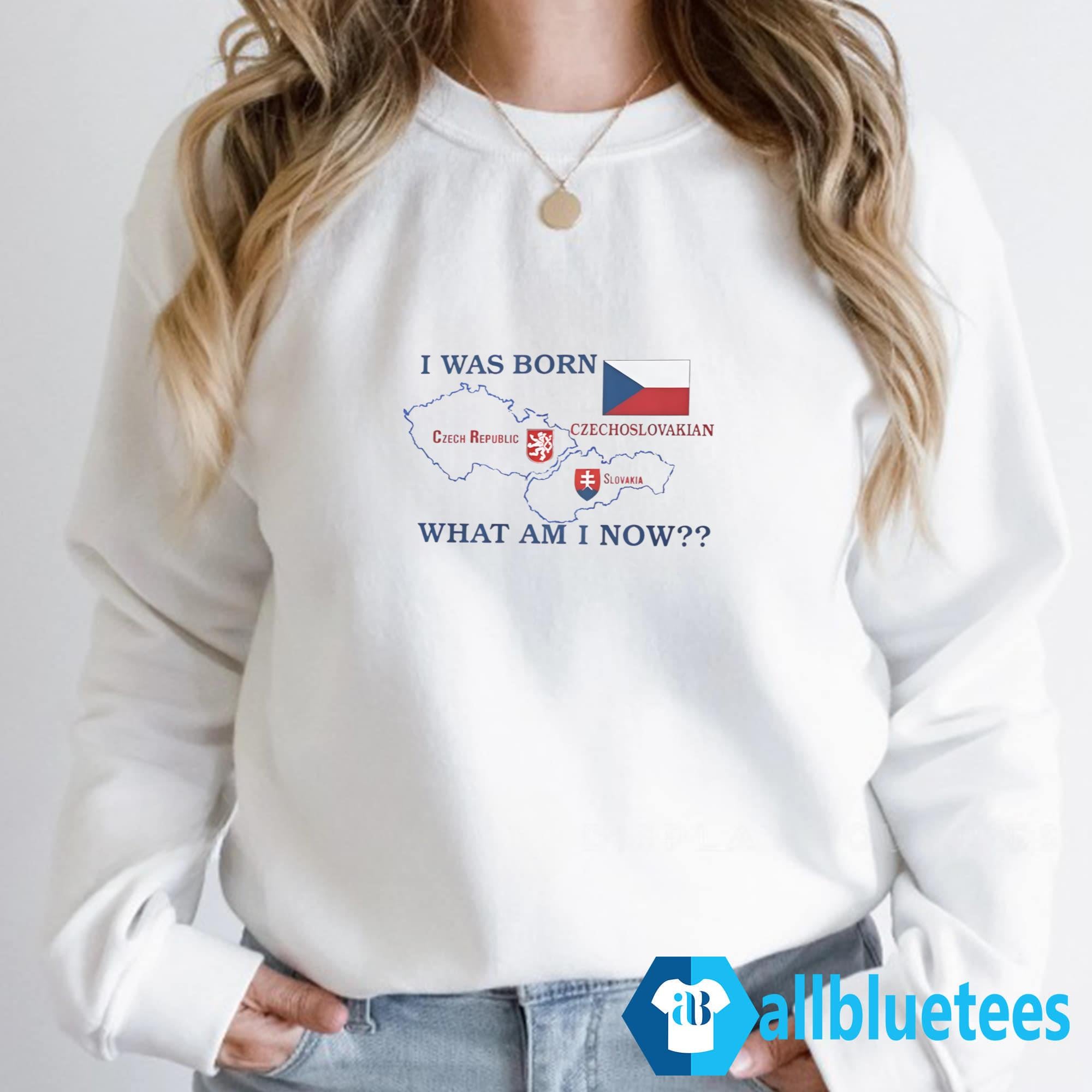 Brain Dump I Was Born Czech Republic Czechoslovakian Slovakia What Am I Now Shirt