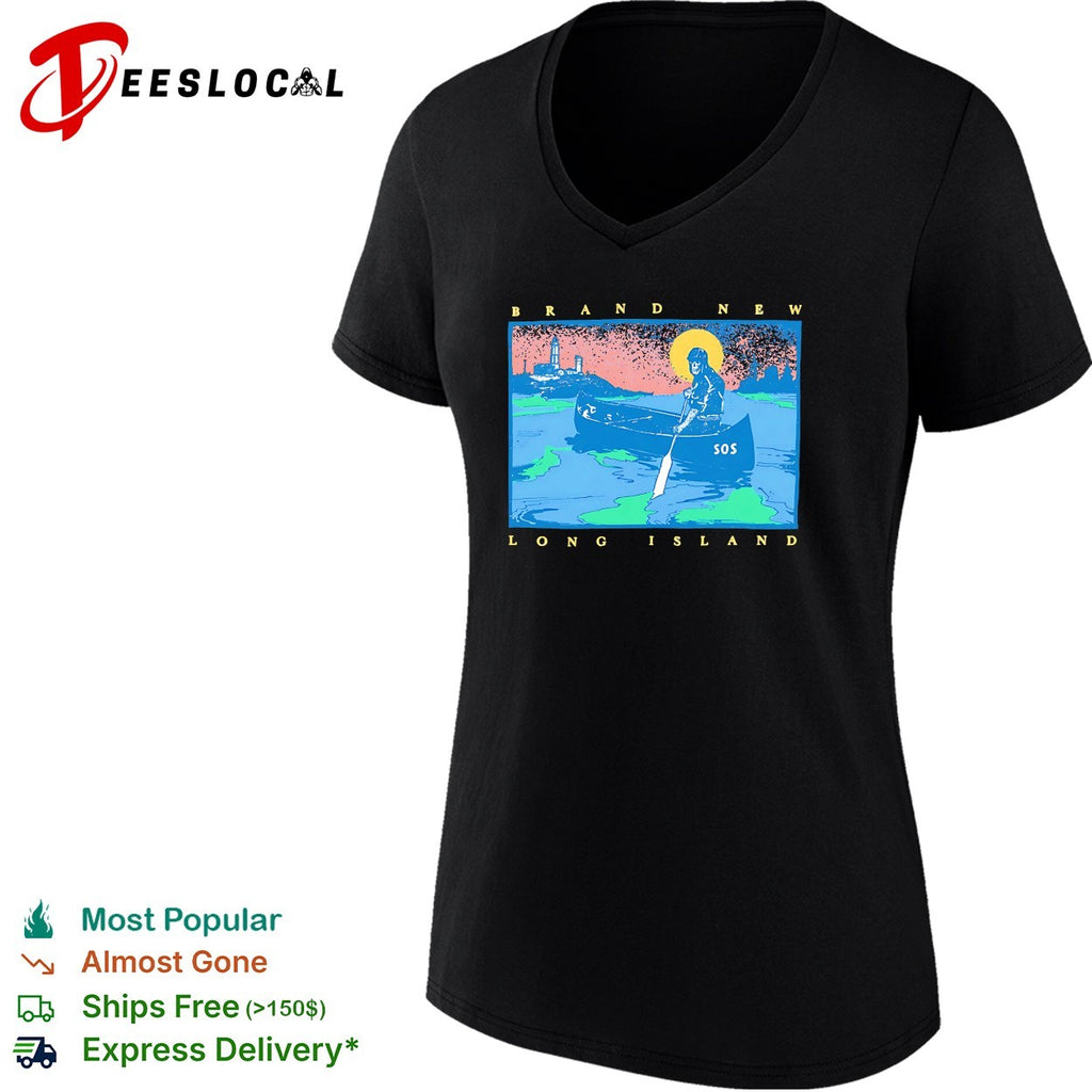 Brand New Long Island canoe shirt