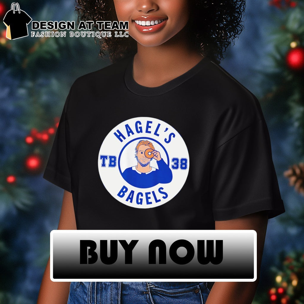 Brandon Hagel Bagel Tampa Bay Lightning hockey TB 38 shirt