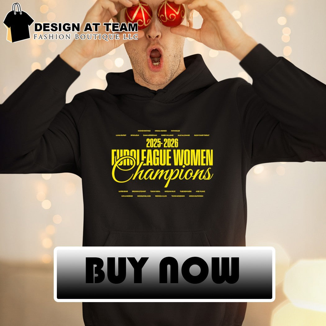 Breanna Stewart Emma Meesseman EuroLeague Women Champions 2025-2026 shirt