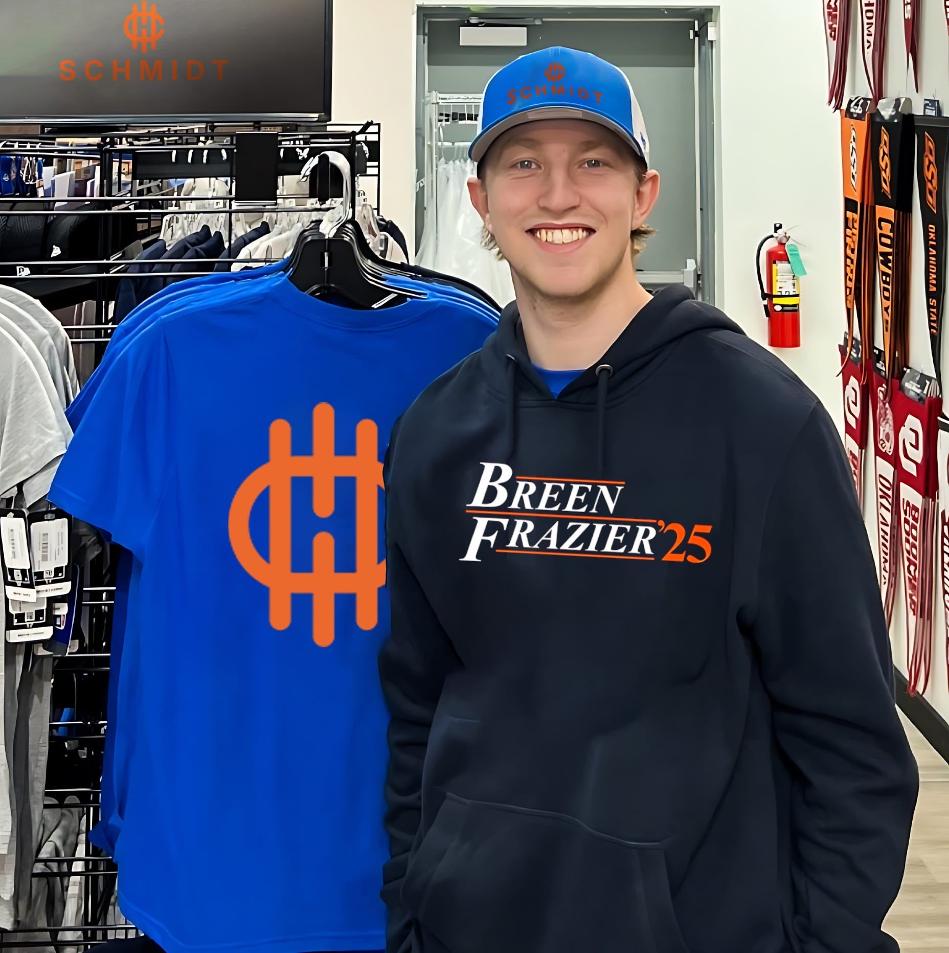 Breen-Frazier ’25 New York Knicks simple text