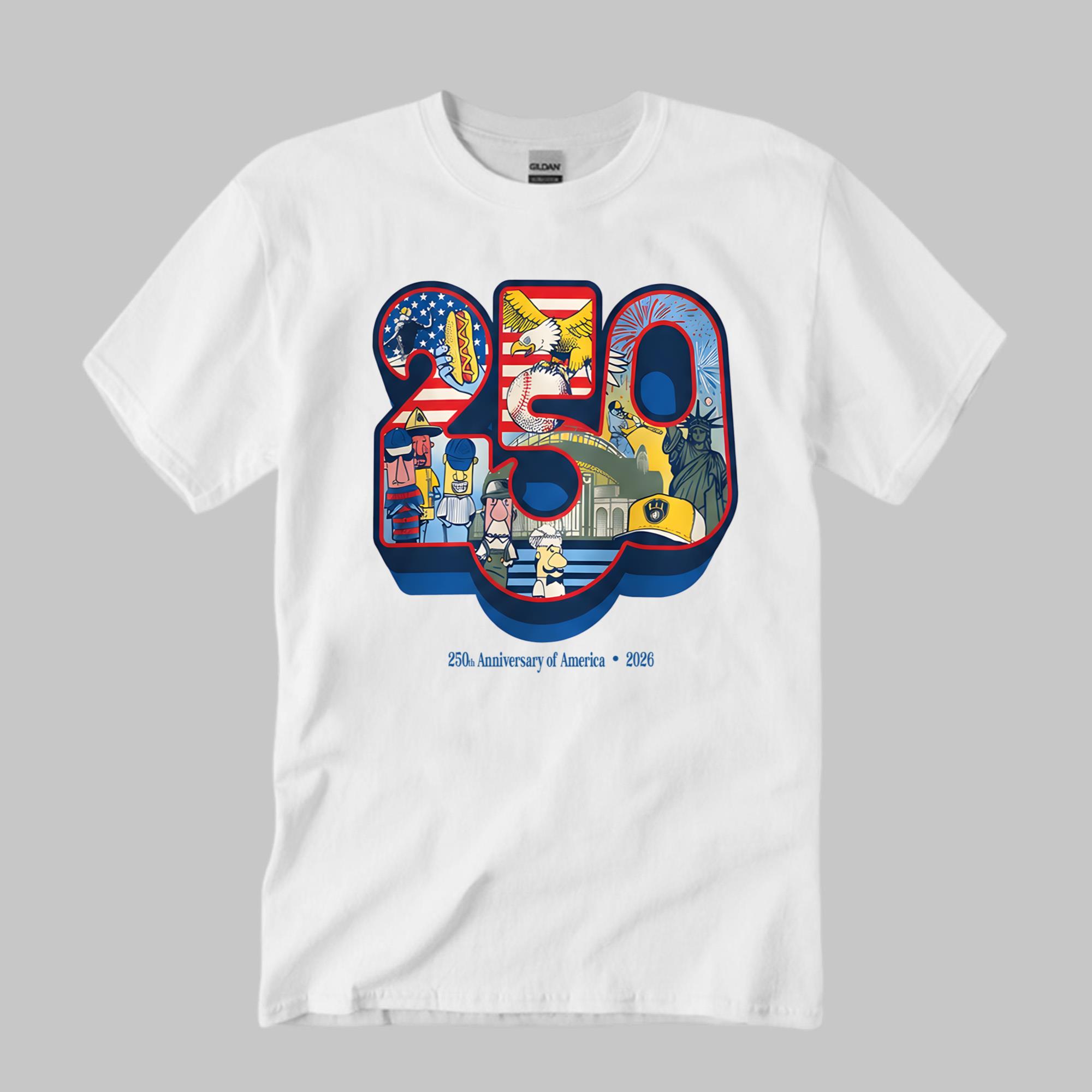 Brewers 250th Anniversary Of America Shirt