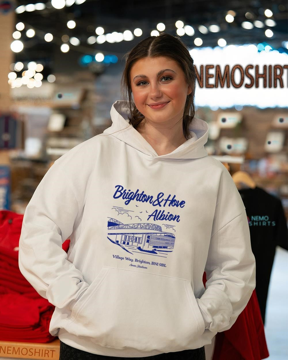 Brighton and Hove Albion Village Way Brighton BN1 9BL Amex stadium shirt