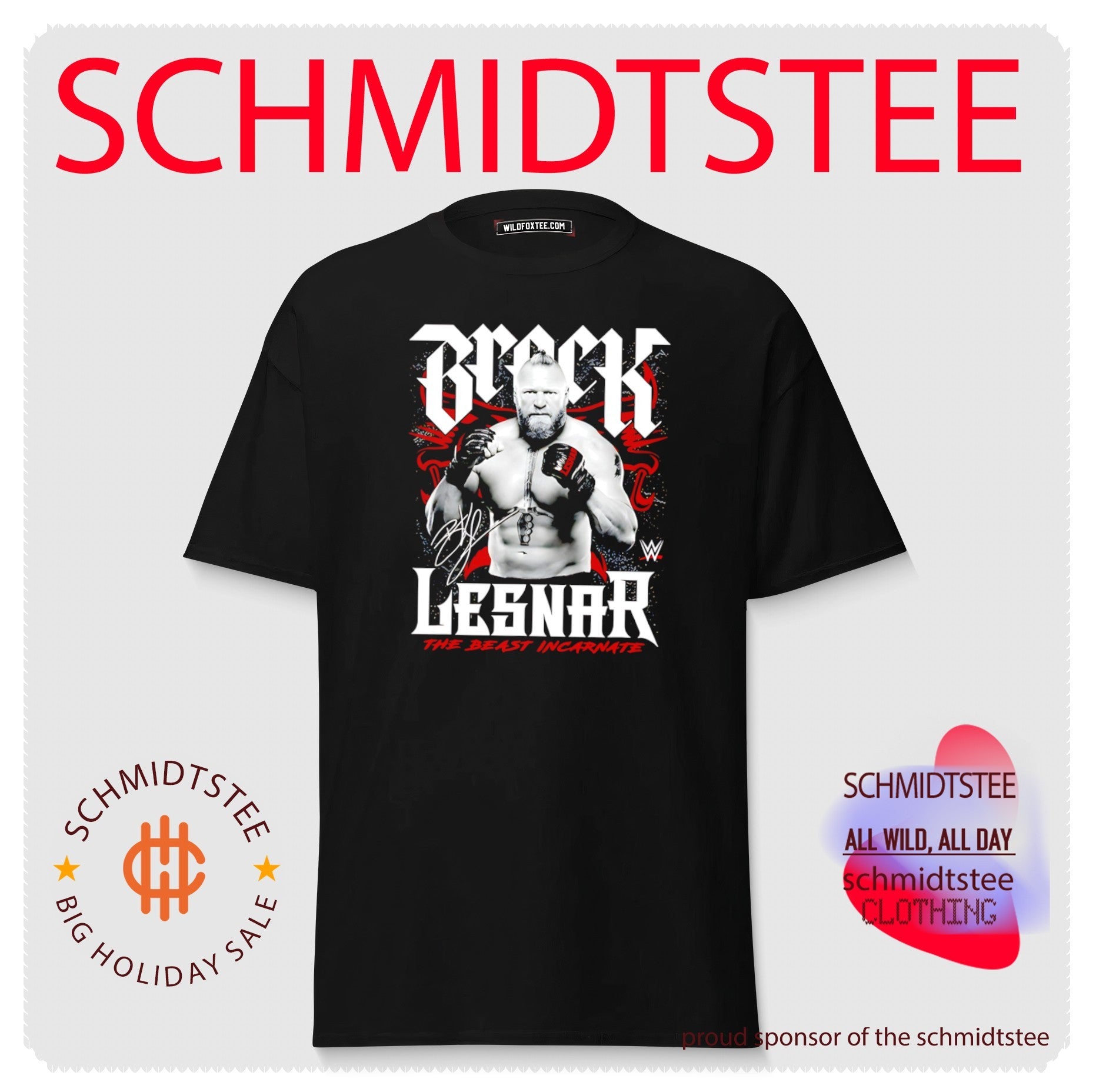 Brock Lesnar the beast incarnate graphic shirt