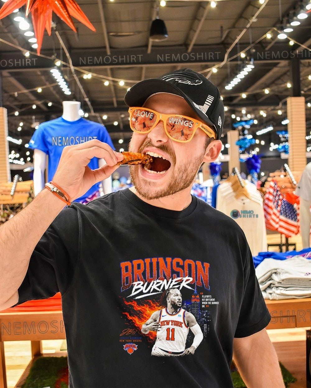 Brunson burner Jalen Brunson New York Knicks Playoffs hit different shirt